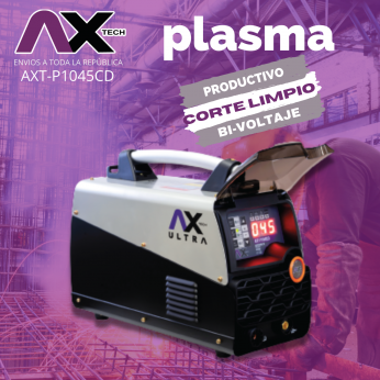 AXT-P1045CD CORTADORA DE PLASMA BIVOLTAJE – Axtech Soldadoras