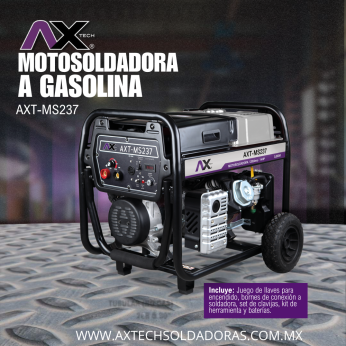 AXT-MS237 MOTOSOLDADORA GASOLINA 5500W 200A