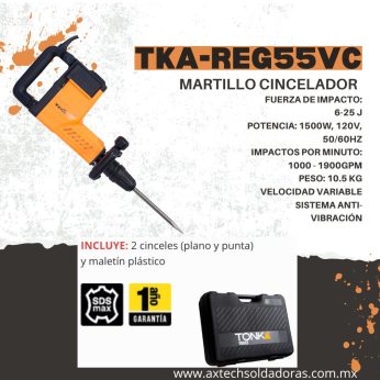 TKA-REG55VC MARTILLO CINCELADOR