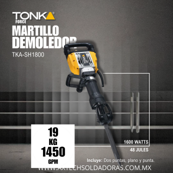 TKA-SH1800 MARTILLO DEMOLEDOR