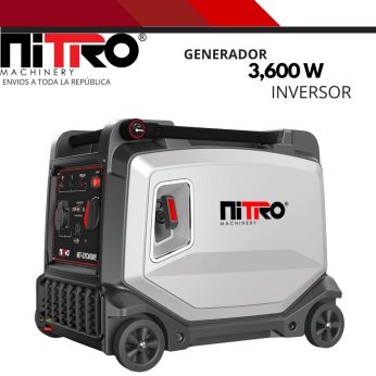 NIT-GYC4000E GENERADOR INVERSOR 3,600 WATTS 8.5 HP 110 VOLTS
