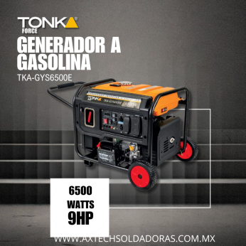 TKA-GYS6500E GENERADOR INVERTER 6500 WATTS 110/220 VOLTS 9 HP