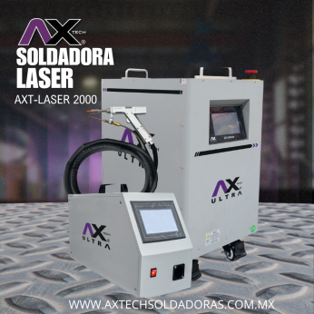 AXT-LASER2000 SOLDADORA LASER 2000W 3 FUNCIONES: SOLDAR, CORTE, LIMPIEZA