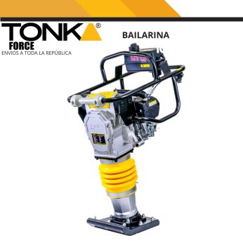 TKA-BT75RT VULCANO BAILARINA 75KGS MOTOR RATO 4.5HP, 1,430Kgs DE FUERZA DE IMPACTO