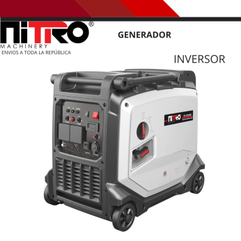 NIT-GYC5500E GENERADOR INVERTER SILENCIOSO 5500W, 11HP, 110/220V, CON MARCHA Y BATERIA