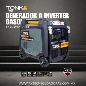 TKA-GYC13500E GENERADOR INVERTER 13,500W, 550CC, 120/240V, CARCAZA CERRADA, ENCENDIDO ELECTRICO